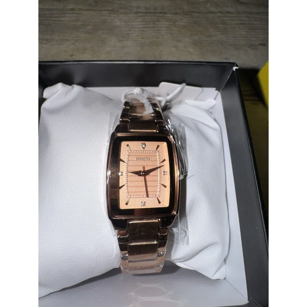 Beautiful & Classy  Invicta Women's Celestial Lady 22.7mm Rose Gold Tone Watch